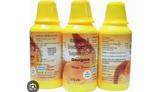 Gasigone Suspension Syrup Magaldrate and Simethicone Oral Suspension Syrup [upl. by Nivre409]