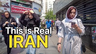 IRAN 🇮🇷 The Reality of Life in the Center of Tehran Now ایران [upl. by Broderic]