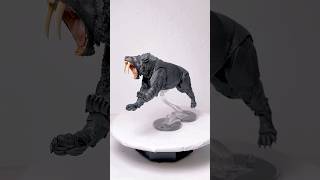 Beasts of the Cenozoic Smilodon populator 112th scale action figure [upl. by Ordnagela]