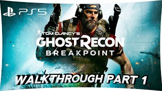 Tom Clancy’s Ghost Recon BreakpointWalkthrough Gameplayps5 [upl. by Arahsal]