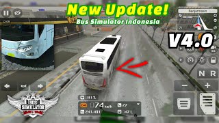 BUSSID Bus Simulator Indonesia UPDATE  Ultra Graphics New Damage System Washing Dirt amp More [upl. by Ahsyekal219]