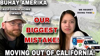 BUHAY AMERIKA OUR BIGGEST MISTAKE MOVING OUT OF CALIFORNIA  CALIFORNIA HOME OWNERS [upl. by Newol333]