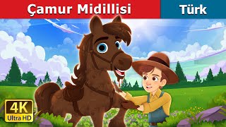 Çamur Midillisi  Mud Pony in Turkish  TürkiyeFairyTales [upl. by Htial]