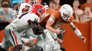 Georgia CRUSHES Texas Historic Defeat in Austin  Dawgs Defense Dominates [upl. by Aletse]