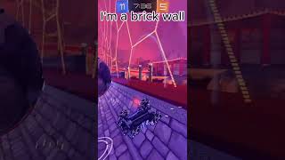 Certified brick wall foryourocketleaguebrickwallrltrending gamingshortsrocketleagueclips [upl. by Merrilee135]