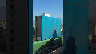 Un edificio quotazulquot en Arequipa  aerial arequipa peru drone lima travelvlog trujillo [upl. by Eendys993]