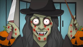 6 HALLOWEEN PARTY NIGHT HORROR STORIES ANIMATED [upl. by Yroger]