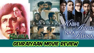 GEHRAIYAAN MOVIE REVIEW [upl. by Allison744]