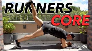 4 Minute Core Workout For Runners [upl. by Yentihw]