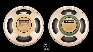 Celestion Greenback vs Creamback 75 [upl. by Dulci]