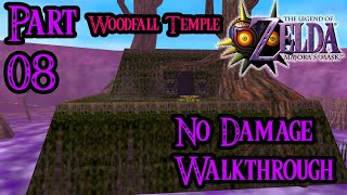 Zelda Majoras Mask 100 Walkthrough Widescreen HD Part 8  Woodfall Temple  Stray Fairies [upl. by Atteras182]