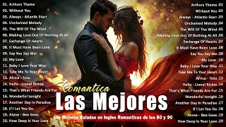 Baladas En Inglés Románticas De Los 80 Y 90  Canciones romanticas Que Se A Través De Los [upl. by Einnoj898]