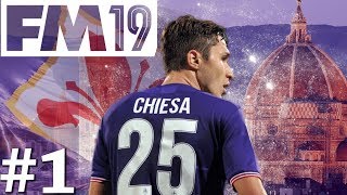 Football Manager 2019  Fiorentina Live Lets Play  Episode 1 [upl. by Gracie505]