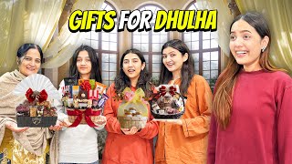 Dulhe Ky Liye Special Gift Basket Tayar Kardi🎁😍 Sabko Mithayi Khila Di♥️Sistrology [upl. by Docila]