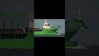 HOPPER DREDGER quotMEUSE RIVERquot shorts shipspotting ship [upl. by Witherspoon344]