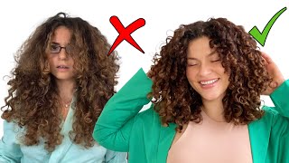 MY TOP 5 CURLY HAIR ROUTINE TIPS FOR BEGINNERS simplified routine [upl. by Dloniger]