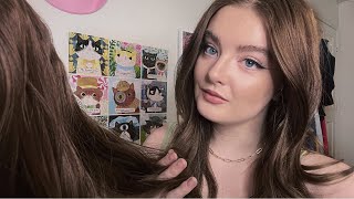 ASMR Girl In The Back Of The Class Plays With Your Hair [upl. by Allbee]