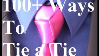 How To Tie a Tie Trinity Knot for your Necktie [upl. by Grantland]