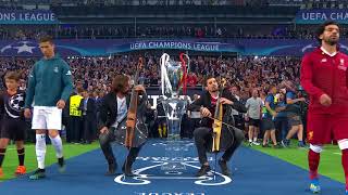 2CELLOS performance at the 2018 UEFA Champions League Final [upl. by Notnel]