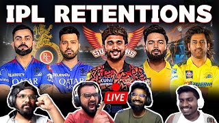 IPL 2025 Teams Retentions Review2025 Retention List [upl. by Letsirhc]