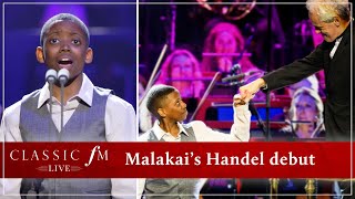 Malakai Bayoh sings sublime Handel aria in solo Royal Albert Hall debut  Classic FM Live [upl. by Samohtnhoj]