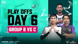 EN PUBG MOBILE RUTHLESS PRO SERIES COG S3 PLAYOFFS GROUP B VS C DAY 6 FT BTR VPE HORAA I8 [upl. by Kary]