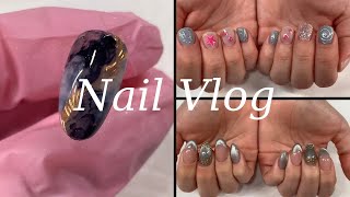 Nail Vlog  Aurora Queen Blossom Collection Madam Glam Art Inks amp more [upl. by Netsoj102]