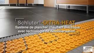 Système de plancher chauffant Schluter® DITRA HEAT [upl. by Lubeck207]