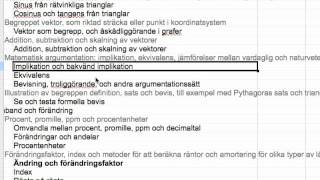 Centralt innehåll i matematik 1c tolkat [upl. by Etam]