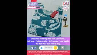 ddcollectionstrichy  Cheap And Best Daily Wear Kurti Collections 13Nov24 [upl. by Tnilf382]