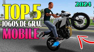 TOP 5 MELHORES JOGOS de GRAU MOBILE 2024 [upl. by Nellahs738]