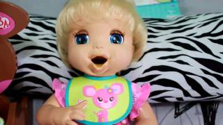 Feeding my Real Surprises Baby Alive Alice Part 2♥ HD [upl. by Rivy]