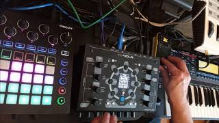 NDLR amp Novation Circuit ambient  Overture amp Circulation in Dorian by Tarmo Linnas [upl. by Sheeran]