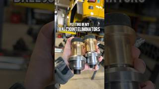 These are the Nick Barnas Ball Joint Eliminators for the 05 Dana 60 jeepbuild onetonjeeps [upl. by Arman]