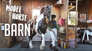 Making a Model Horse Barn [upl. by Trinl]