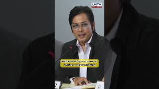 ExPRRD kokomprontahin ang QuadComm sa kinanselang hearing Solons may buwelta [upl. by Lyell]