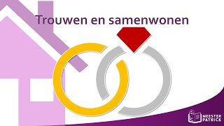 Trouwen en samenwonen  Bedrijfseconomie [upl. by Ennoved]