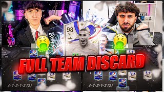 EAFC 24 RIP 🪦☠️ HARDCORE FULL TEAM DISCARD SBB vs CENK 🤯🔥 [upl. by Enoob]