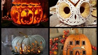 Best Halloween Pumpkin Carving Ideas [upl. by Kenleigh]