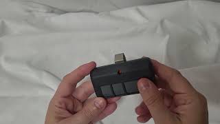 HONEST REVIEW of Garage Door Opener Remote Universal LiftMaster Chamberlain Craftsman Purple Yellow [upl. by Roberts929]