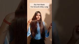 Diy hair mask smooth silky healthy hairrepair damage hair shorts [upl. by Aztinay]