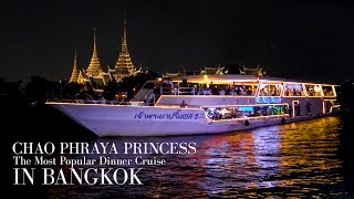 HD Chao Phraya Princess Dinner Cruise Bangkok [upl. by Enileve]