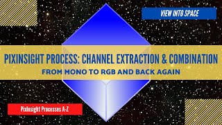 PIXINSIGHT Process Tutorial Channel Extraction amp Channel Combination [upl. by Cointon]