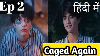 Caged Again Ep 2 Hindi ExplanationNew Thai BL series Hindi dubbed blseries [upl. by Ettelracs843]