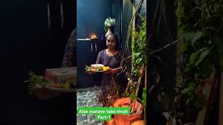 Marathi Tulsi vivah Part1 [upl. by Latreece]