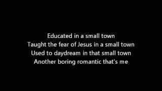 Small Town John Mellencamp lyrics [upl. by Ailimat]