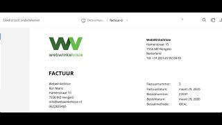 PDF facturen voor Woocommerce [upl. by Einnij436]