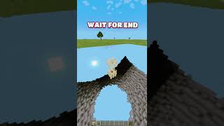 WAIT FOR END minecraft shorts trending [upl. by Elleynad170]