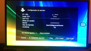 Configurar CS no Azamerica S1005 [upl. by Lesna28]