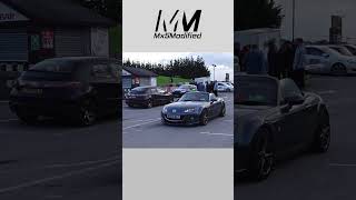 MX5 Arriving at Squires Jap Meet  Night OCTOBER 2023 Mazda mx5 mazda mazdamx5 mx5modified jdm [upl. by Acissey]